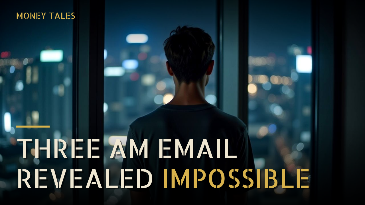 The 3 A.M. Email That Should Have Been Impossible: A Finance…