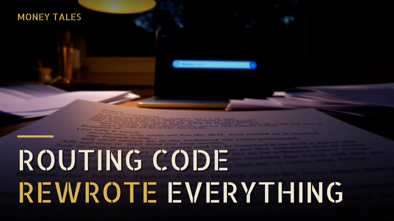 The Routing Code That Shouldn't Exist: A Personal Finance Story…
